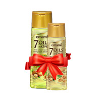 Emami 7 Oils in One Non Sticky Hair Oil 200ml + 300 mL Bundle Offer
